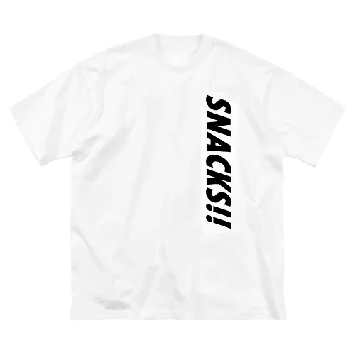 SNACKS！！　001（横） ビッグシルエットTシャツ