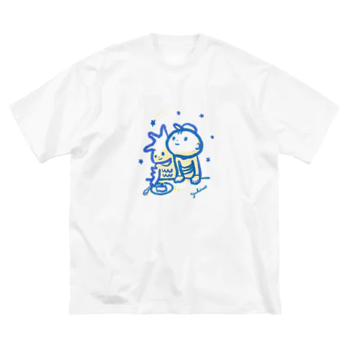 きみがほしをみてるあいだに ビッグシルエットTシャツ