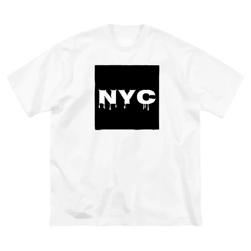 NYC melting ビッグシルエットTシャツ