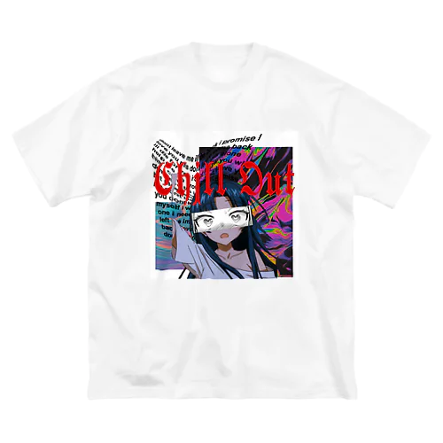 chill timee ビッグシルエットTシャツ