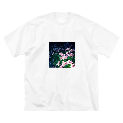 夜ハ華① ビッグシルエットTシャツ