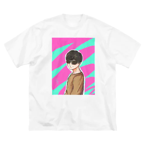 藤くん_パリピ ビッグシルエットTシャツ