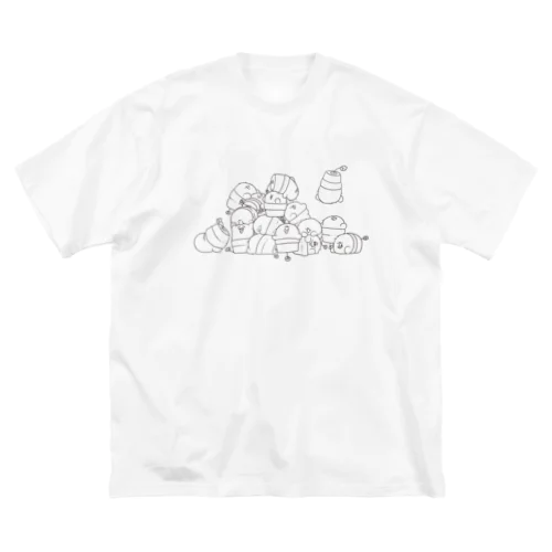 イッパイサボテン ビッグTシャツ ビッグシルエットTシャツ