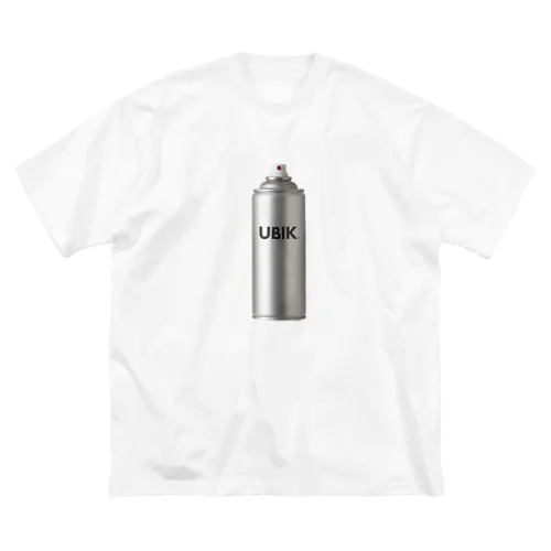 UBIK real can ビッグシルエットTシャツ