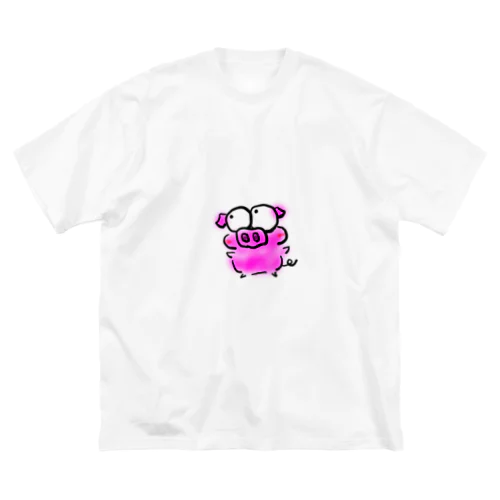 ブヒ君 ビッグシルエットTシャツ