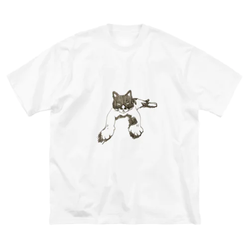愛しきぶちゃ猫 ビッグシルエットTシャツ