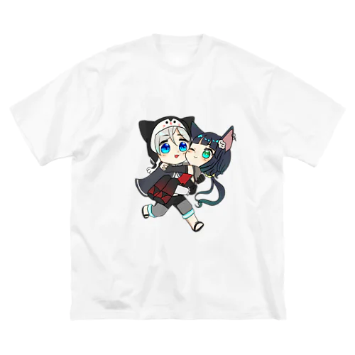 君と私 ビッグシルエットTシャツ