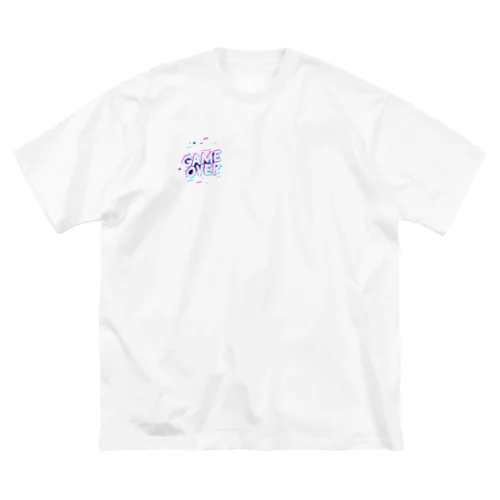 GAME OVER ビッグシルエットTシャツ