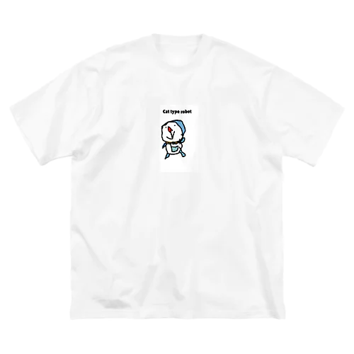 pipopapo-31 ネコ型ロボット Big T-Shirt