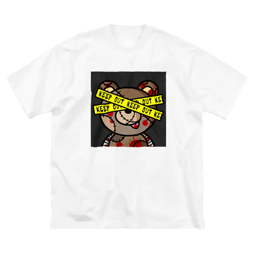 病みクマくん ビッグシルエットTシャツ