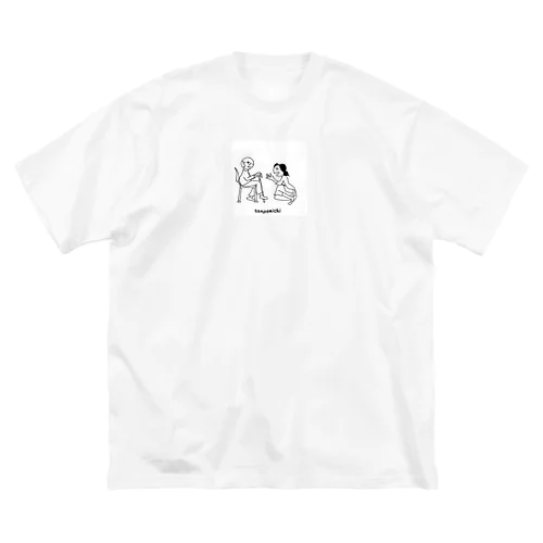 ヘルパー絵巻 Big T-Shirt