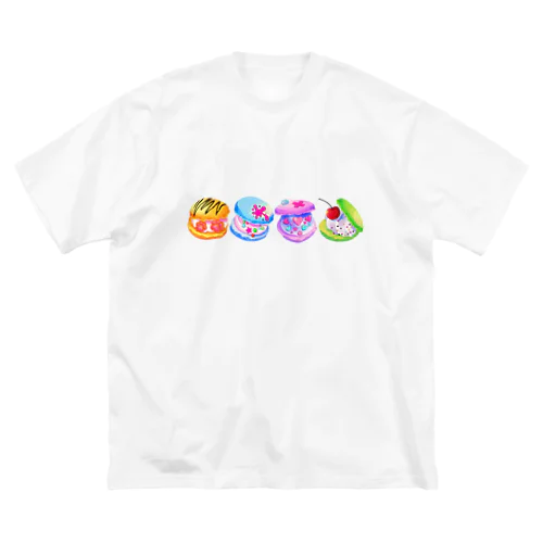 マカロンつめあわせ ビッグシルエットTシャツ