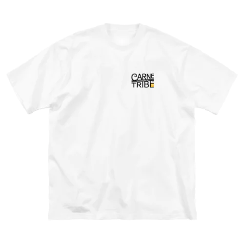 CarneTribe カラーロゴ ビッグTシャツ ビッグシルエットTシャツ