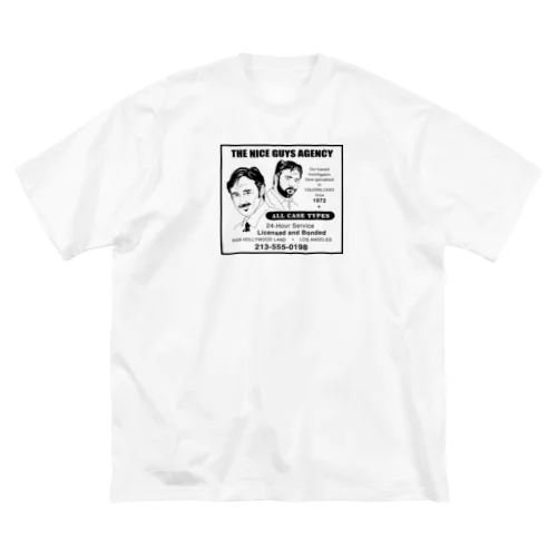  架空企業シリーズ『THE NICE GUYS AGENCY』 ビッグシルエットTシャツ