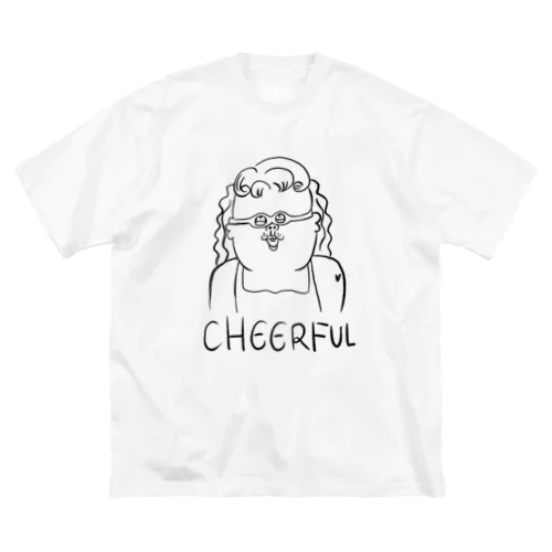 CHEERFUL GIRL Big T-Shirt