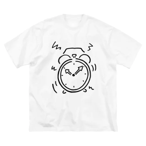 目覚まし時計 ビッグシルエットTシャツ