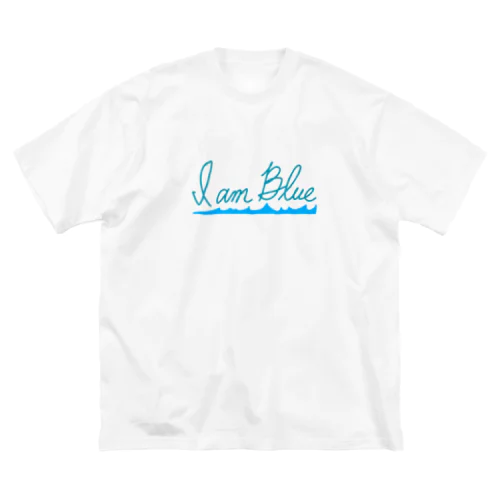 I am blue ビッグシルエットTシャツ