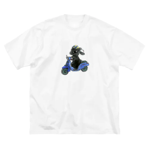 ラビットスクーター背景なし Big T-Shirt