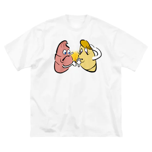 スモコミTシャツ ビッグシルエットTシャツ