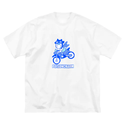 ライダーアオヤギさん Big T-Shirt