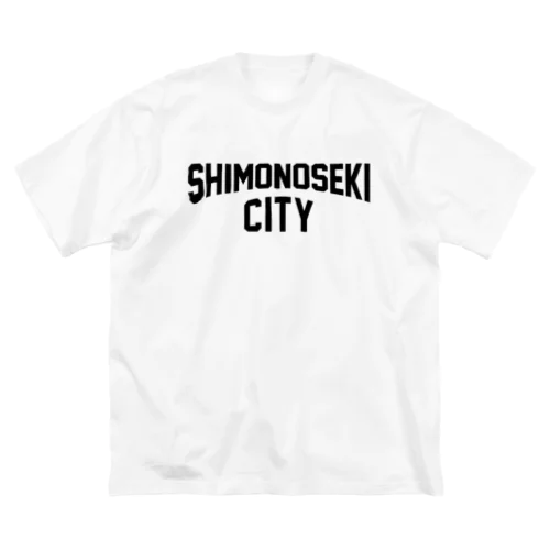 下関市 SHIMONOSEKI CITY ビッグシルエットTシャツ