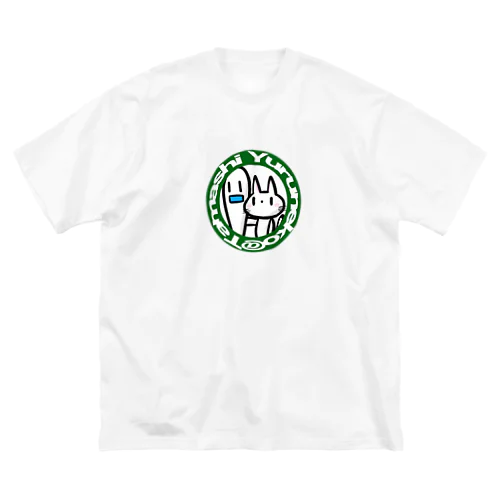 ゆるねことたましいくん ビッグシルエットTシャツ