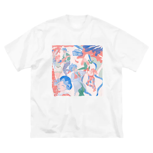 公園disco ビッグシルエットTシャツ