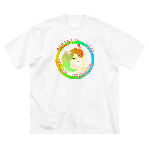 Ordinary Cats03h.t.(春) ビッグシルエットTシャツ