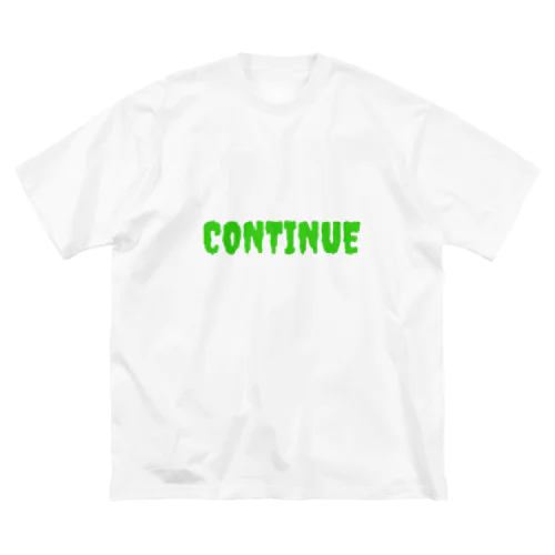 Dead CONTINUE ビッグシルエットTシャツ