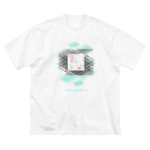 SOMEWHERE ビッグシルエットTシャツ