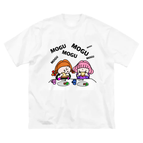 べにちゃんとあいちゃんの朝食 ビッグシルエットTシャツ