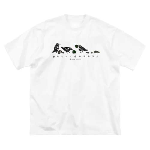 hoshigarasu ビッグシルエットTシャツ