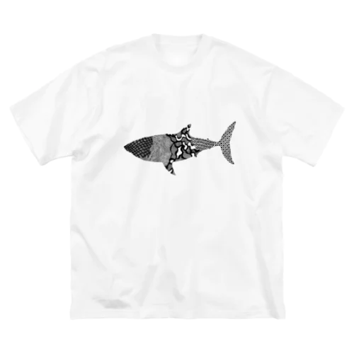 ホオジロザメ Big T-Shirt