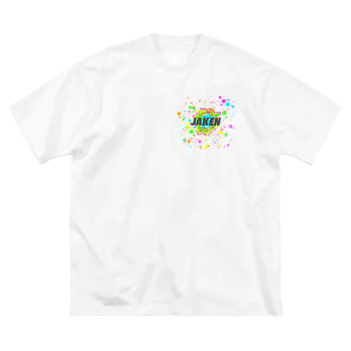 弾けろOKAYAMA-JAKEN- ビッグシルエットTシャツ