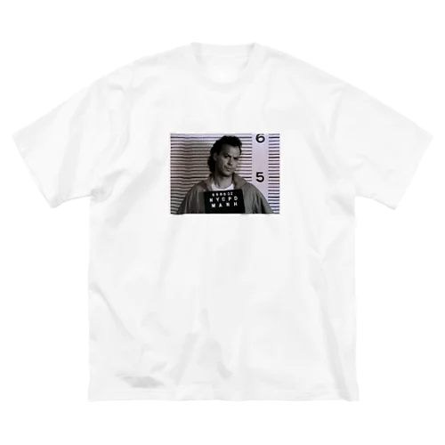 Michael Keaton - Mugshot ビッグシルエットTシャツ