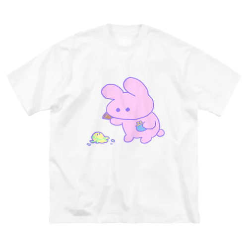 うっかりうさんつさんレモンライム Big T-Shirt