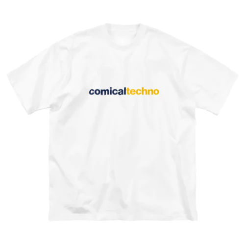 comical techno ビッグシルエットTシャツ