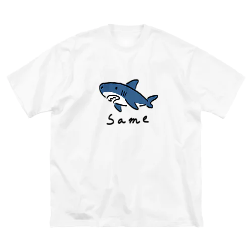 シンプルなSame　色付き ビッグシルエットTシャツ