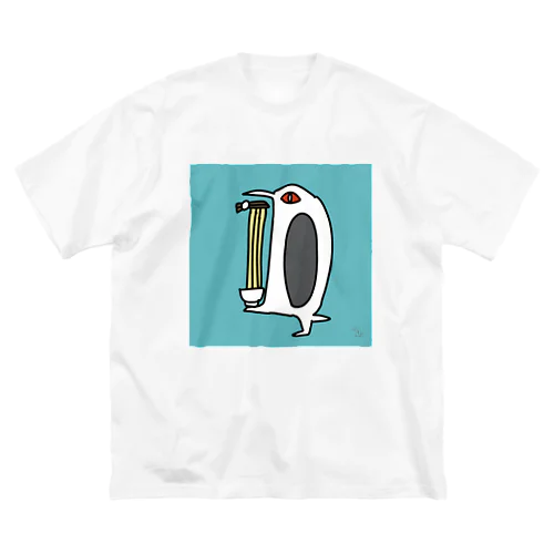 ペンギンラーメン ビッグシルエットTシャツ