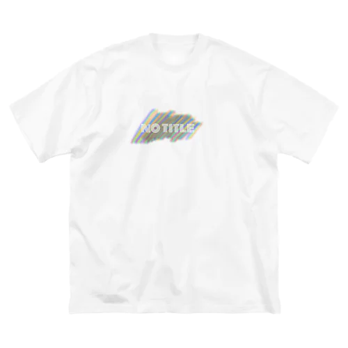 notitle Rainbow ビッグシルエットTシャツ