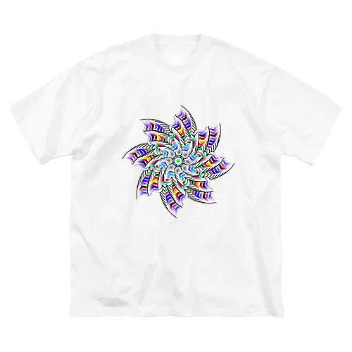 カラフル002 ビッグシルエットTシャツ