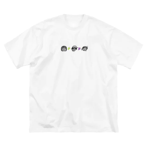 SAWA バケハ ビッグシルエットTシャツ