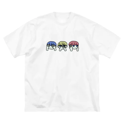 みずいわずきかず ビッグシルエットTシャツ