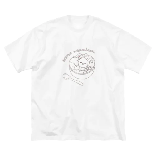 cream wanmitsu ビッグシルエットTシャツ