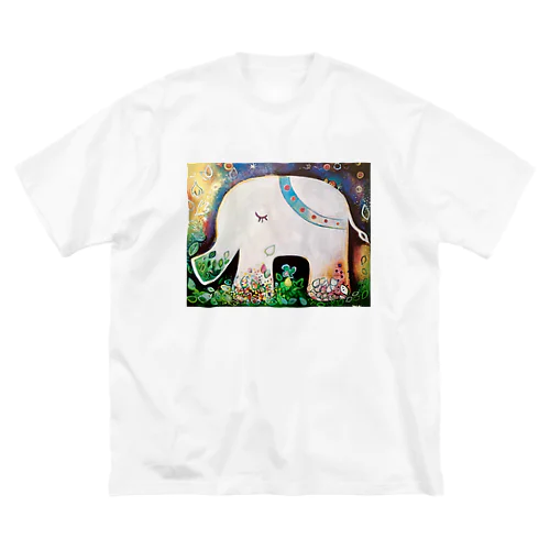 Happy Elephant  Big T-Shirt