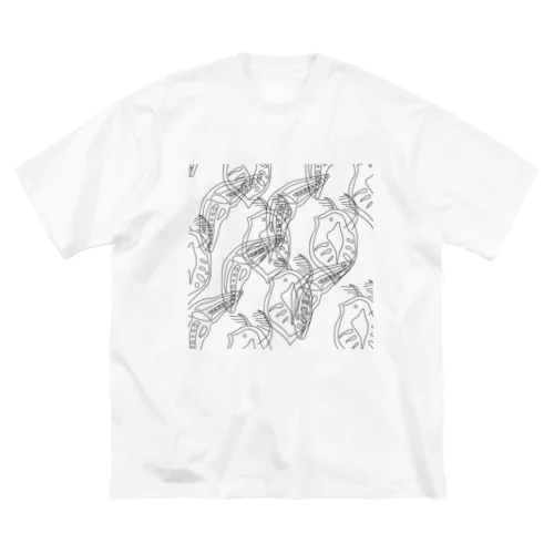 微生物 ビッグシルエットTシャツ