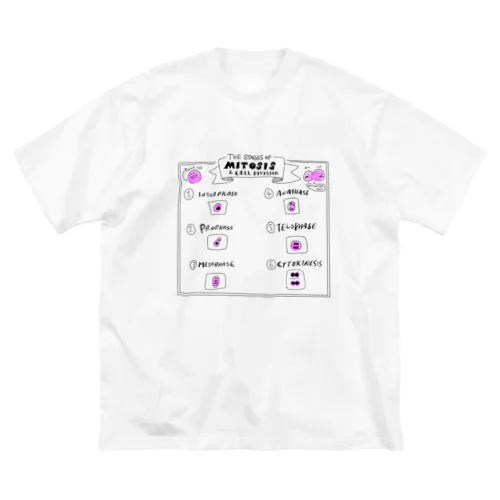 細胞ちゃん早見表 Big T-Shirt