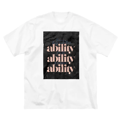 ability ビッグシルエットTシャツ