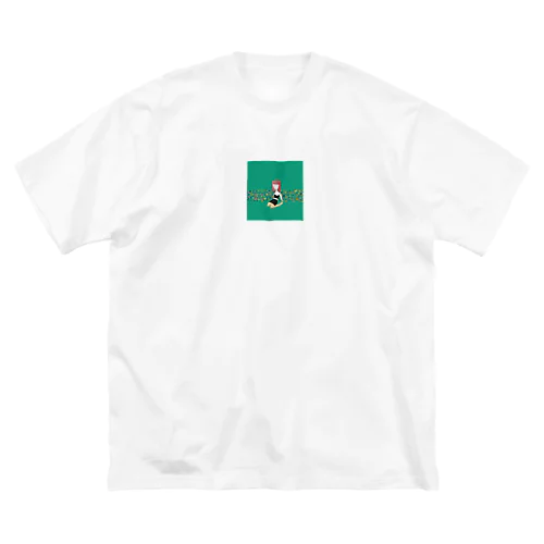 緑の女の子 Big T-Shirt