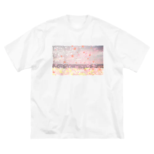 SUNSET TOBA TOBA ビッグシルエットTシャツ